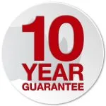 10 year red Peace of mind 10 year
Manufacturer Guarantee