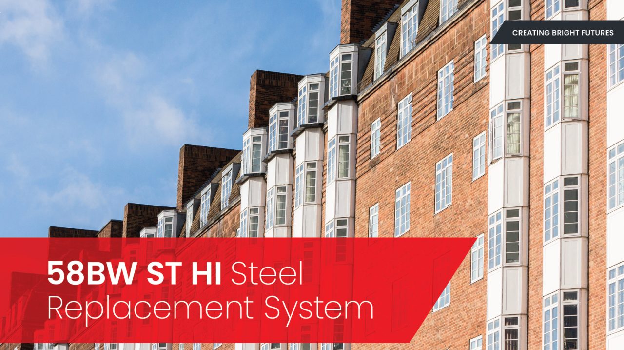 58BW ST HI Steel Replacement Window System