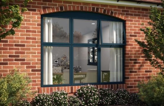 Aluminium Flush Casement Windows