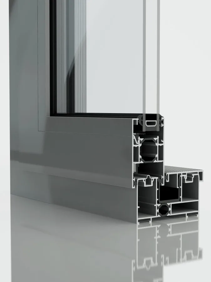 Inline Sliding Door Corner Profile Exterior Inline Sliding Door Corner Profile Exterior
