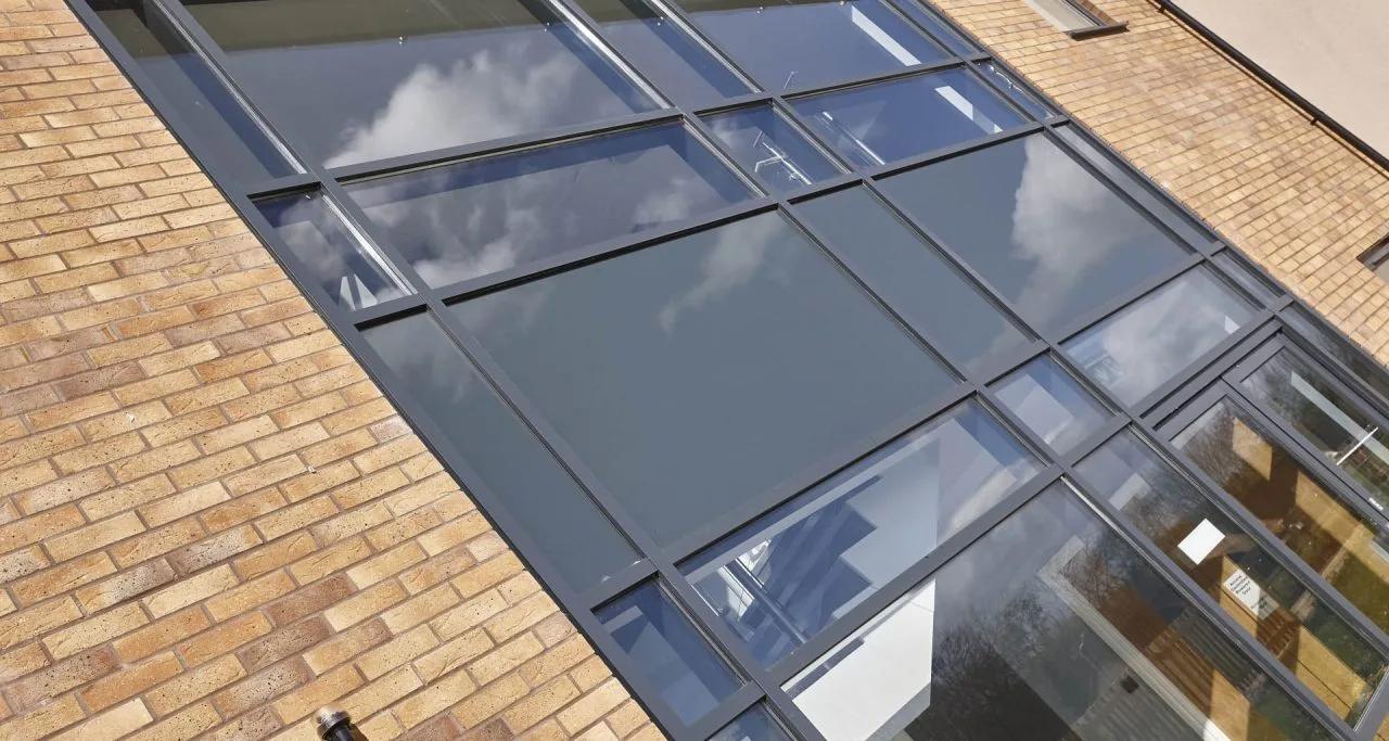 aluminium glass curtain wall system