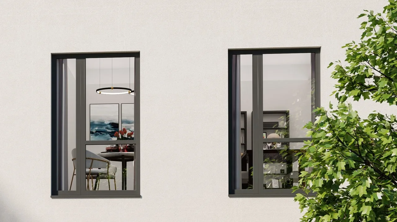 Optio 58BW TBT White Render Building CGI Exterior Optio 58BW TBT White Render Building CGI Exterior