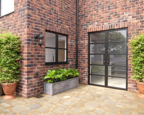 Classic Heritage Door French External 1 secure French door locks Yale cylinder detail