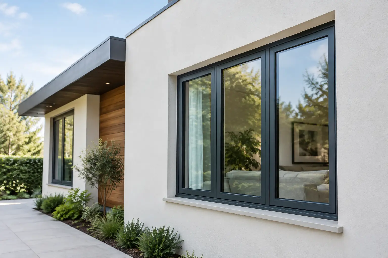 Flush Casement Aluminium Windows for Modern Homes