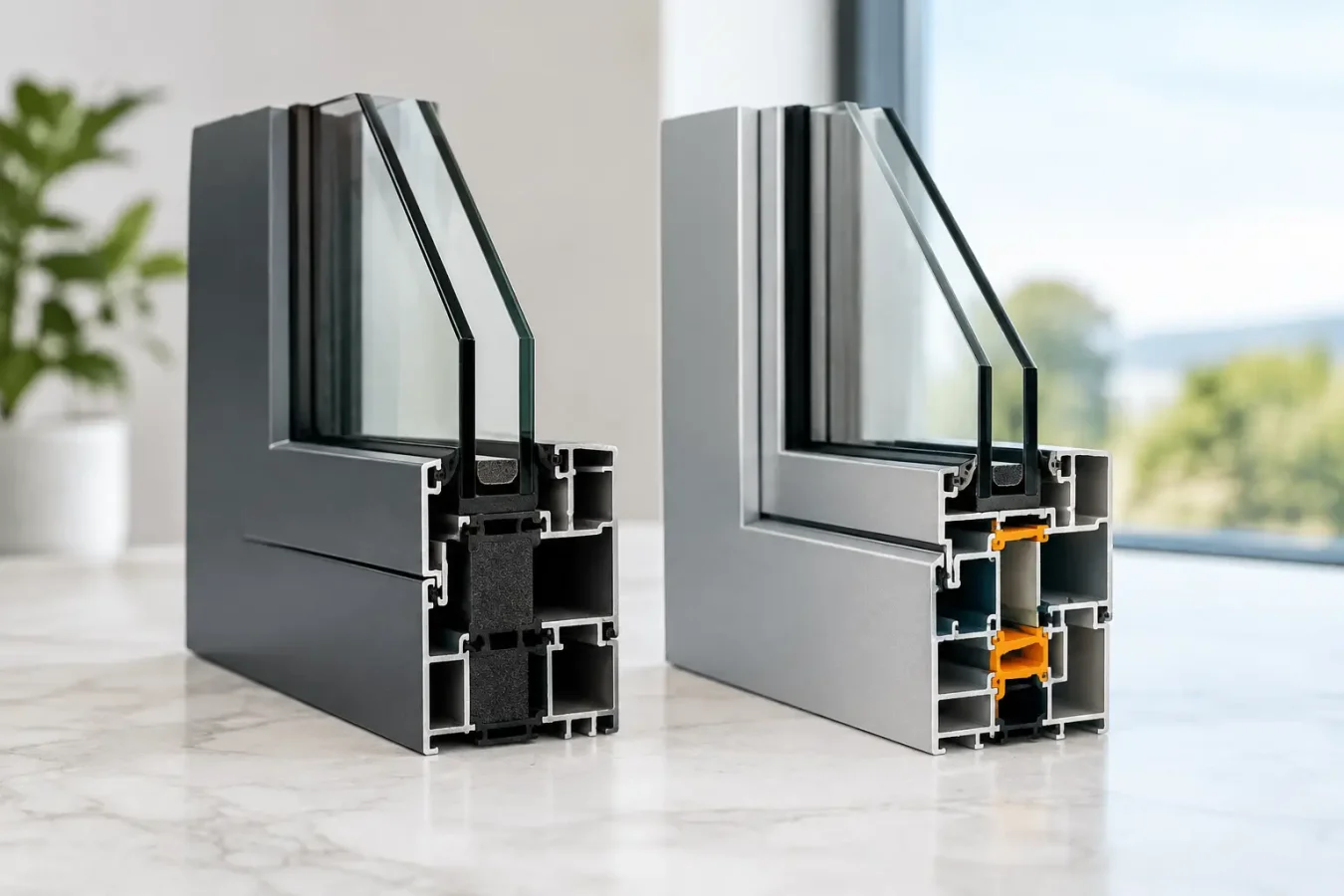 Thermal Break Comparison for Aluminium Frames